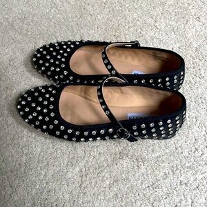 Steve Madden studded Mary Jane ballet flats. Size 7.5
